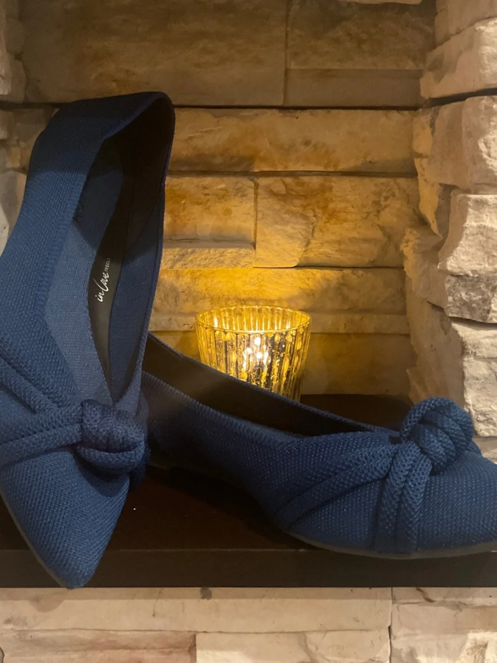 Rothy’s The Knot Point || Flats , Color Ocean Blue, Size W 9